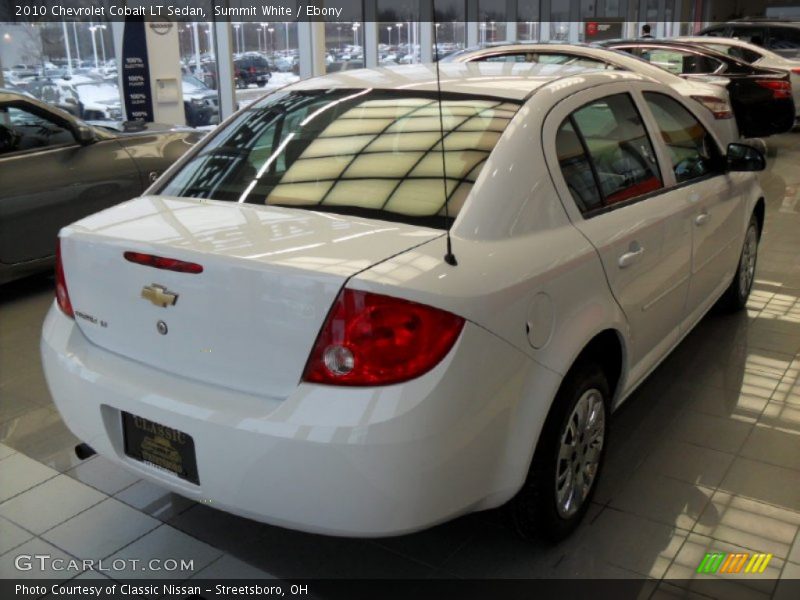 Summit White / Ebony 2010 Chevrolet Cobalt LT Sedan
