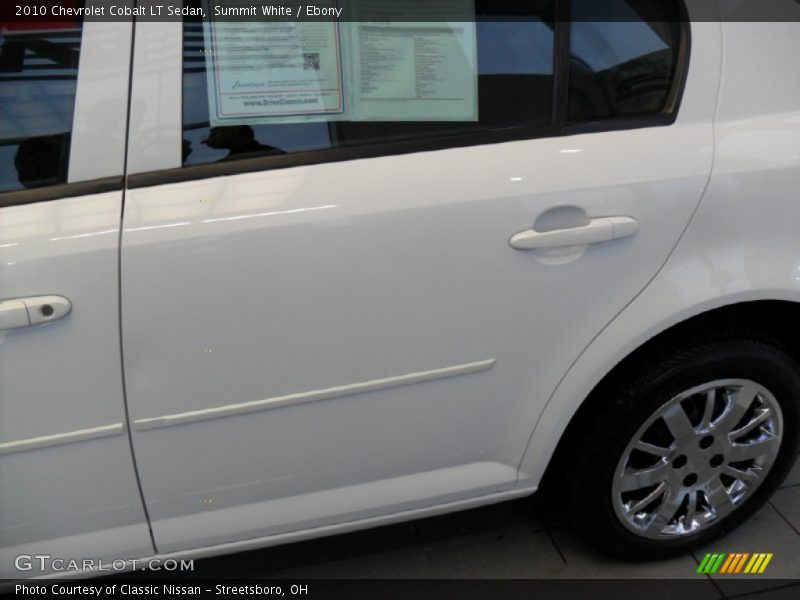 Summit White / Ebony 2010 Chevrolet Cobalt LT Sedan