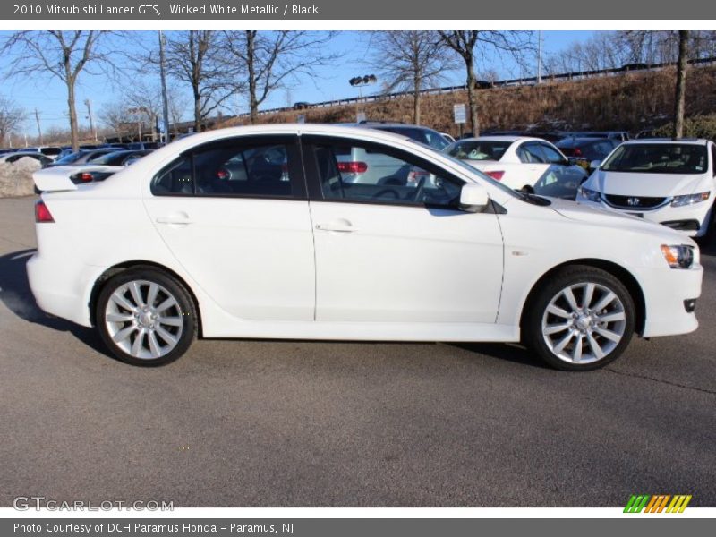  2010 Lancer GTS Wicked White Metallic