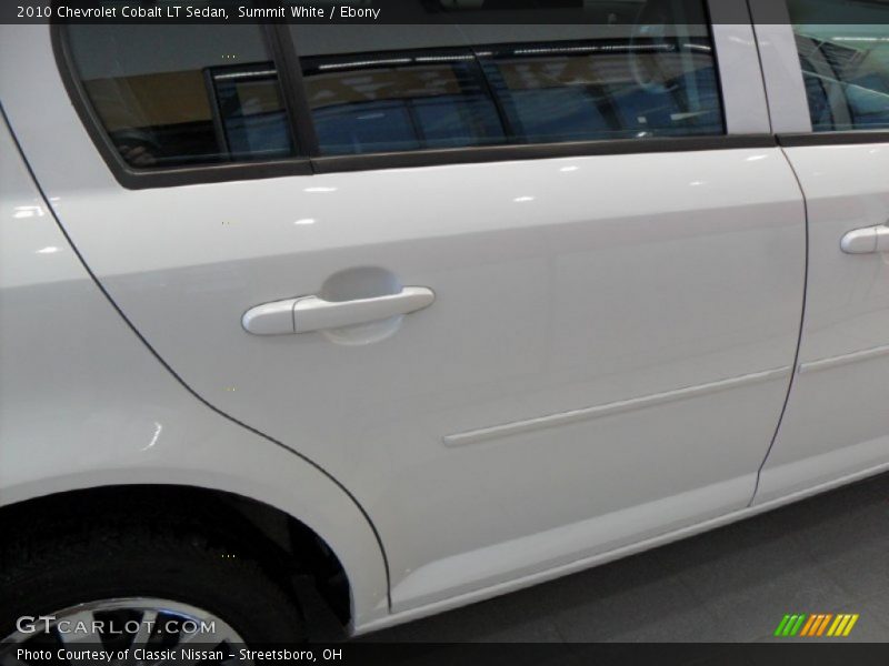 Summit White / Ebony 2010 Chevrolet Cobalt LT Sedan