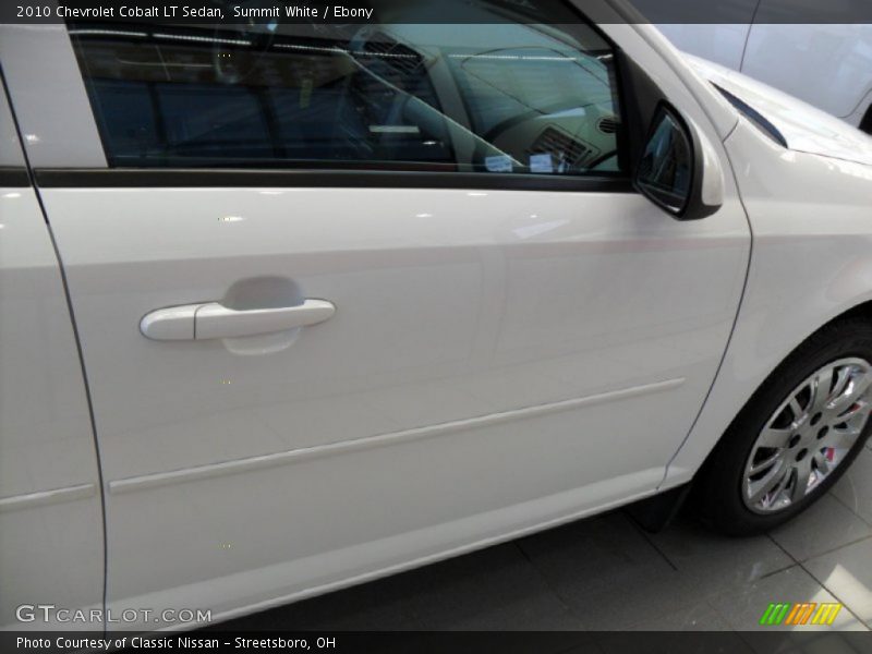 Summit White / Ebony 2010 Chevrolet Cobalt LT Sedan