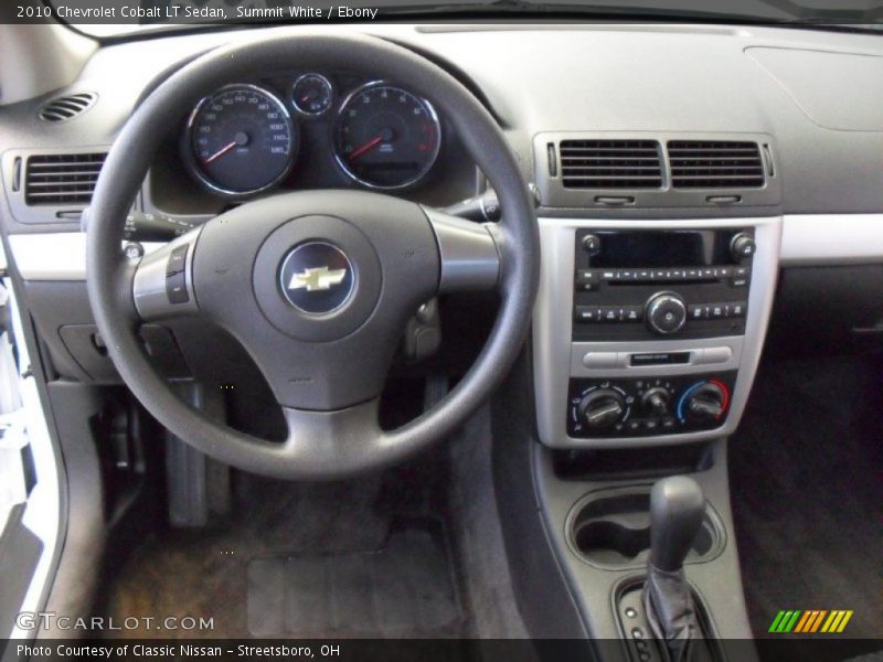 Summit White / Ebony 2010 Chevrolet Cobalt LT Sedan