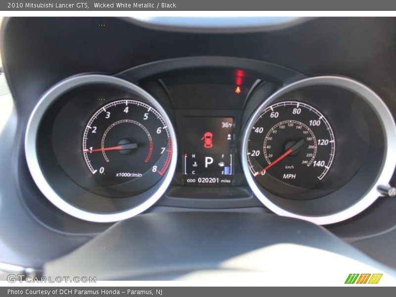  2010 Lancer GTS GTS Gauges