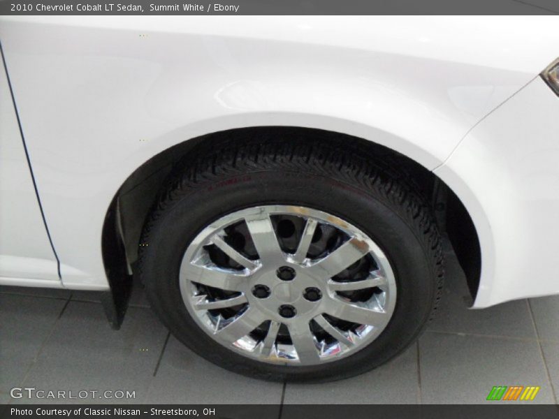 Summit White / Ebony 2010 Chevrolet Cobalt LT Sedan