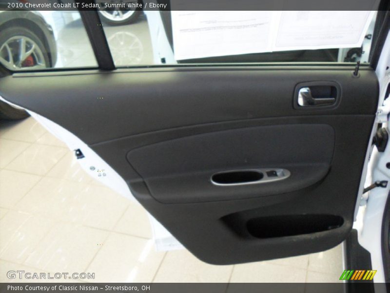 Summit White / Ebony 2010 Chevrolet Cobalt LT Sedan