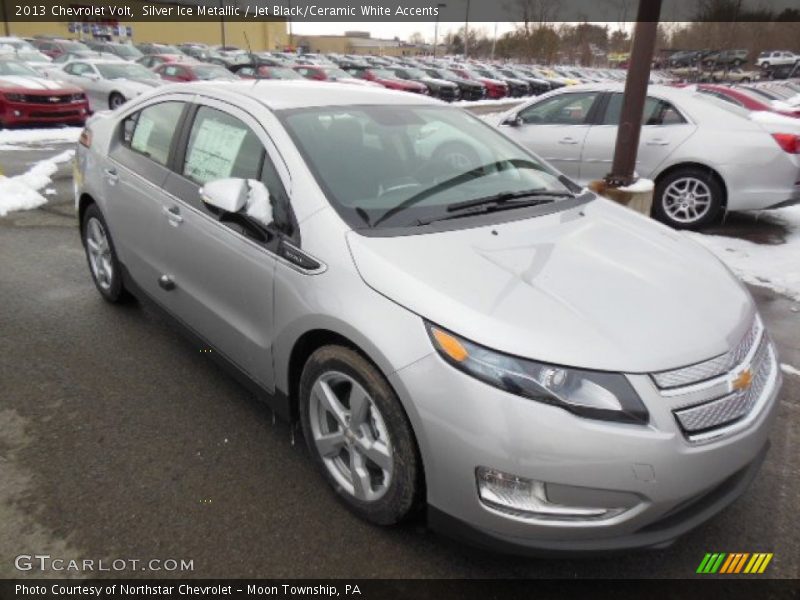Silver Ice Metallic / Jet Black/Ceramic White Accents 2013 Chevrolet Volt