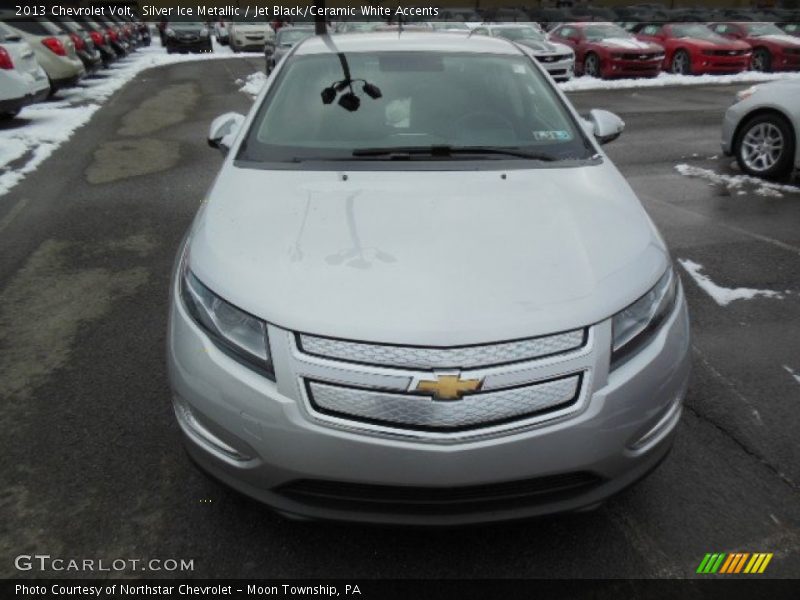 Silver Ice Metallic / Jet Black/Ceramic White Accents 2013 Chevrolet Volt