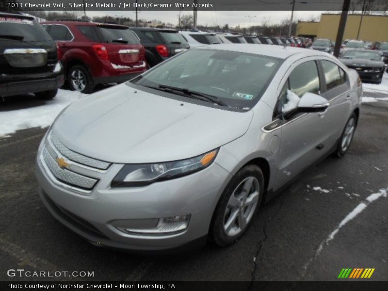 Silver Ice Metallic / Jet Black/Ceramic White Accents 2013 Chevrolet Volt
