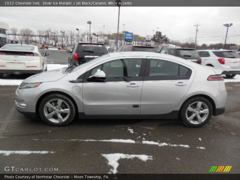 Silver Ice Metallic / Jet Black/Ceramic White Accents 2013 Chevrolet Volt