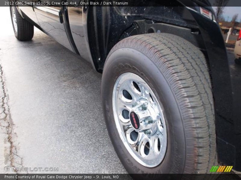 Onyx Black / Dark Titanium 2012 GMC Sierra 1500 SL Crew Cab 4x4