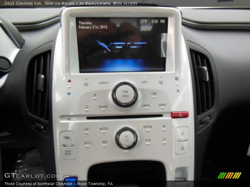 Silver Ice Metallic / Jet Black/Ceramic White Accents 2013 Chevrolet Volt