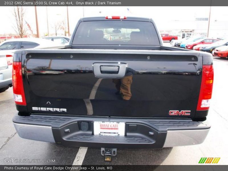 Onyx Black / Dark Titanium 2012 GMC Sierra 1500 SL Crew Cab 4x4