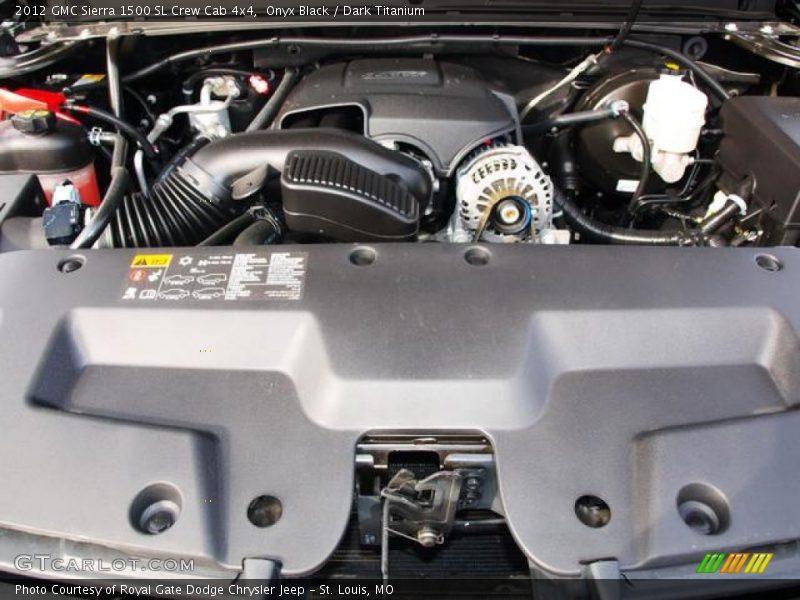 Onyx Black / Dark Titanium 2012 GMC Sierra 1500 SL Crew Cab 4x4