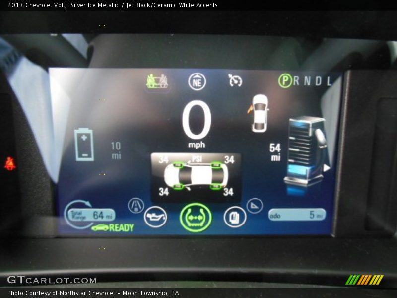 Silver Ice Metallic / Jet Black/Ceramic White Accents 2013 Chevrolet Volt