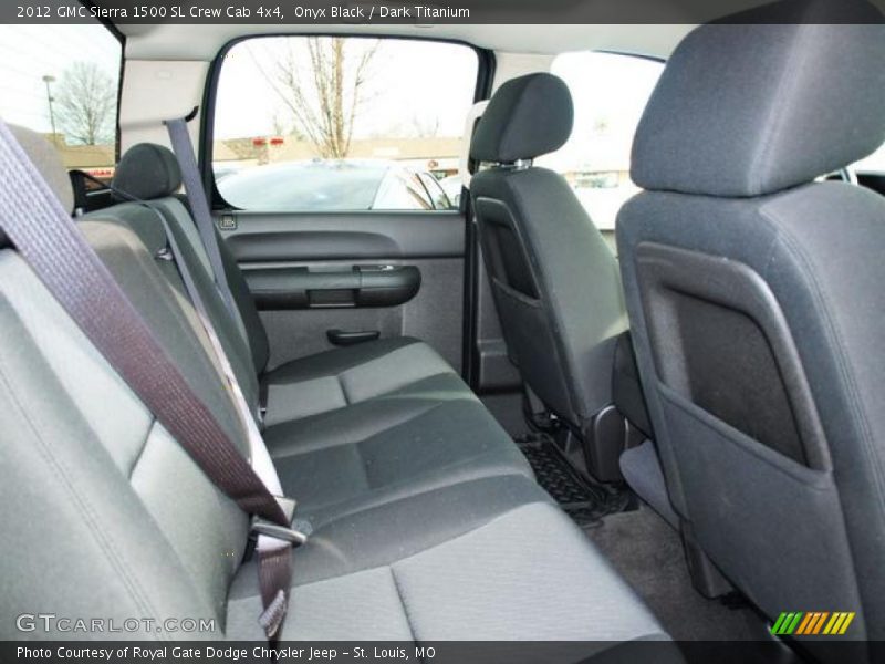 Onyx Black / Dark Titanium 2012 GMC Sierra 1500 SL Crew Cab 4x4