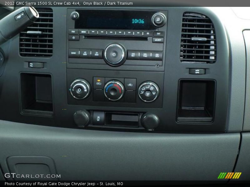 Onyx Black / Dark Titanium 2012 GMC Sierra 1500 SL Crew Cab 4x4