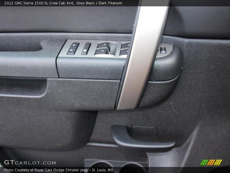Onyx Black / Dark Titanium 2012 GMC Sierra 1500 SL Crew Cab 4x4