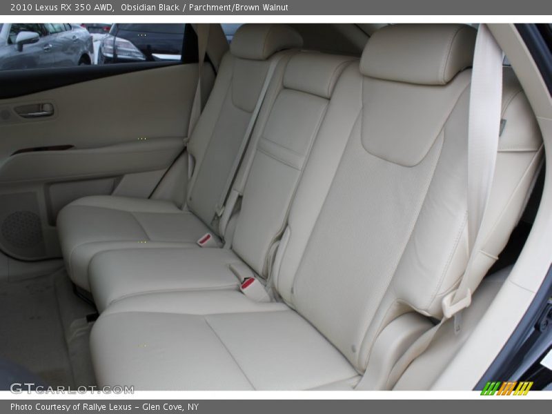 Obsidian Black / Parchment/Brown Walnut 2010 Lexus RX 350 AWD