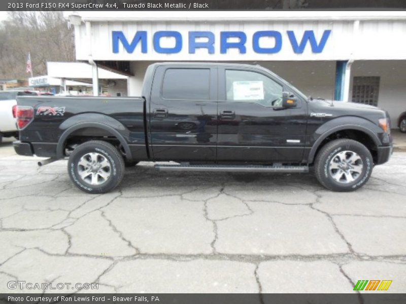 Tuxedo Black Metallic / Black 2013 Ford F150 FX4 SuperCrew 4x4
