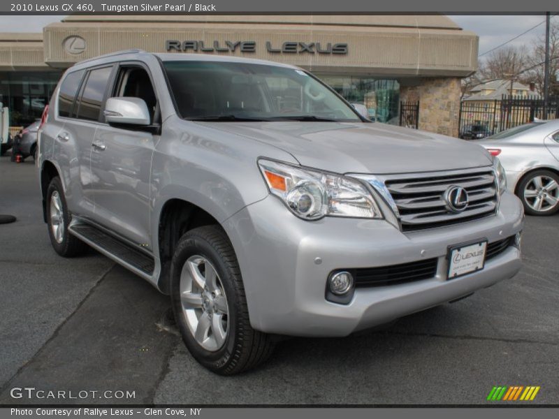 Tungsten Silver Pearl / Black 2010 Lexus GX 460