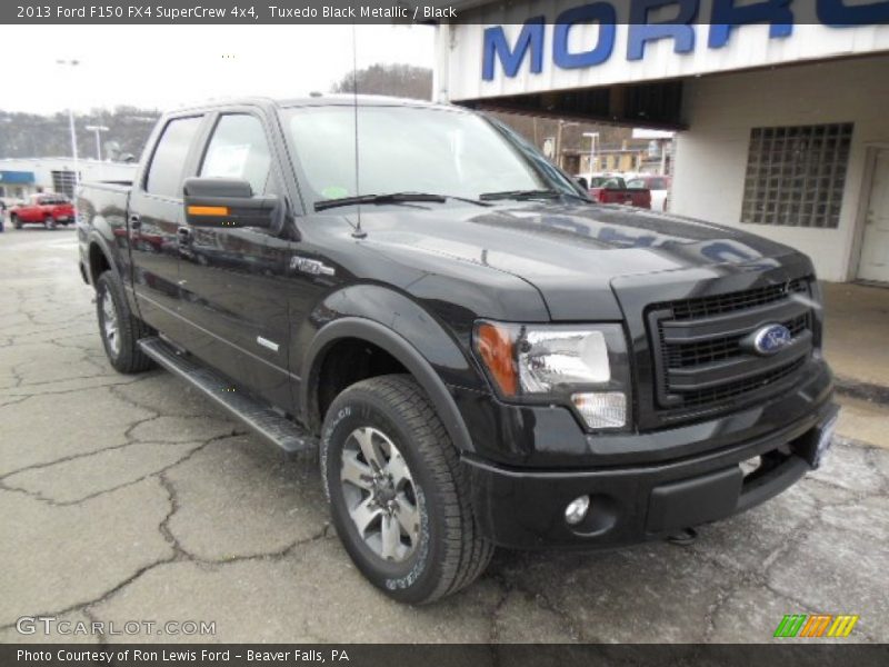 Tuxedo Black Metallic / Black 2013 Ford F150 FX4 SuperCrew 4x4