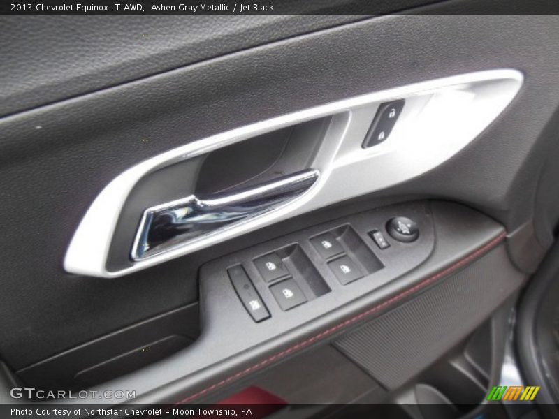 Ashen Gray Metallic / Jet Black 2013 Chevrolet Equinox LT AWD