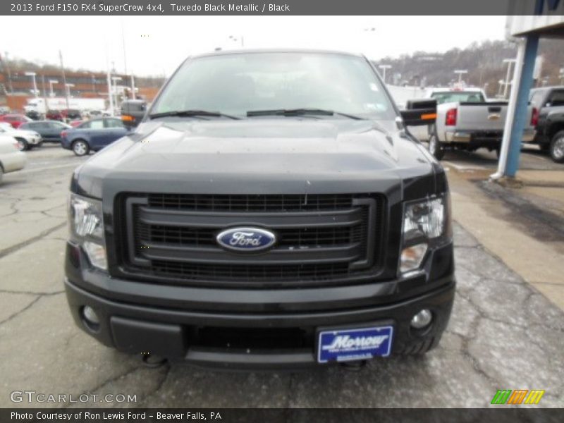 Tuxedo Black Metallic / Black 2013 Ford F150 FX4 SuperCrew 4x4