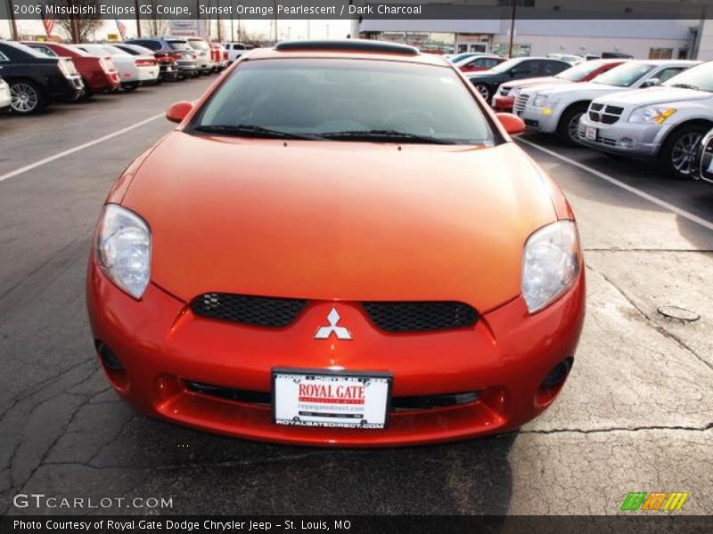 Sunset Orange Pearlescent / Dark Charcoal 2006 Mitsubishi Eclipse GS Coupe