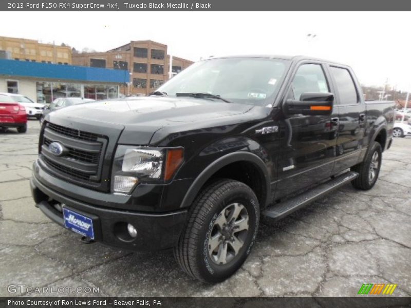 Tuxedo Black Metallic / Black 2013 Ford F150 FX4 SuperCrew 4x4
