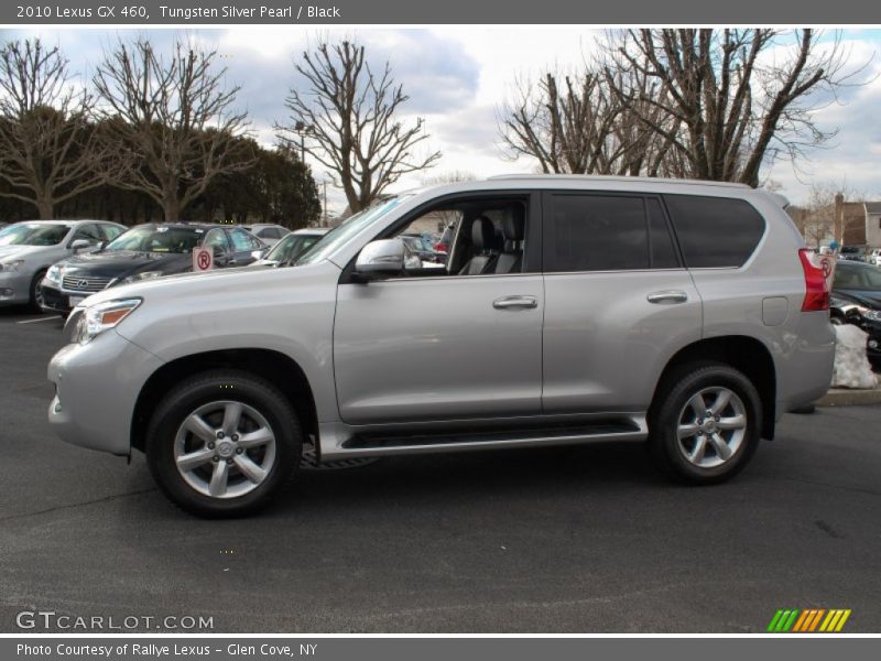 Tungsten Silver Pearl / Black 2010 Lexus GX 460