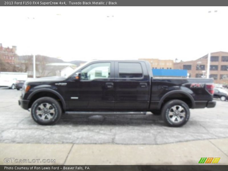 Tuxedo Black Metallic / Black 2013 Ford F150 FX4 SuperCrew 4x4