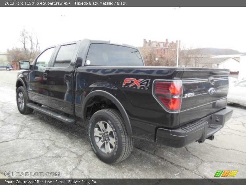 Tuxedo Black Metallic / Black 2013 Ford F150 FX4 SuperCrew 4x4
