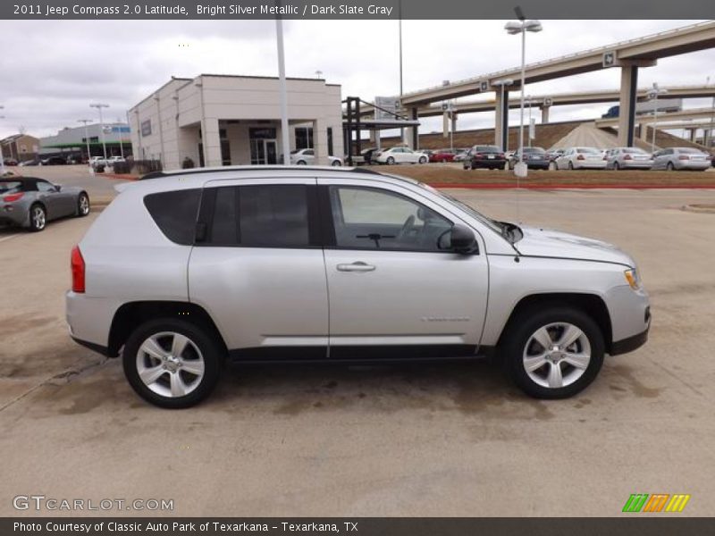 Bright Silver Metallic / Dark Slate Gray 2011 Jeep Compass 2.0 Latitude