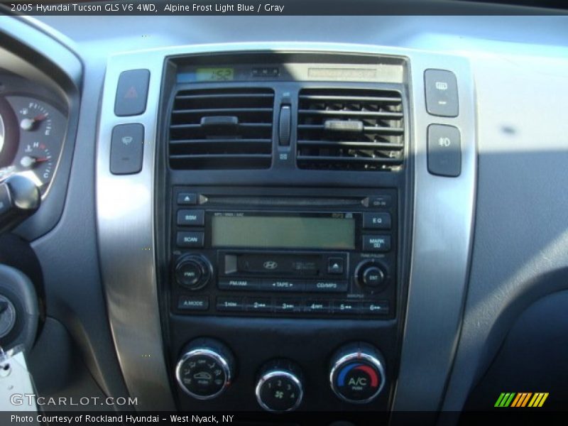 Alpine Frost Light Blue / Gray 2005 Hyundai Tucson GLS V6 4WD