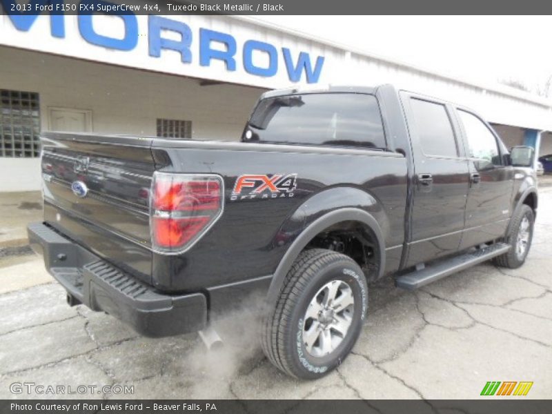 Tuxedo Black Metallic / Black 2013 Ford F150 FX4 SuperCrew 4x4