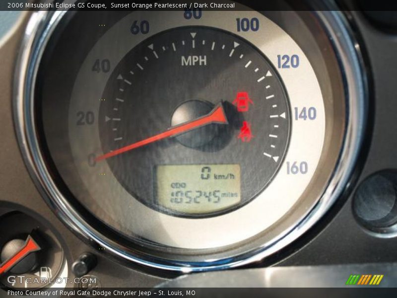 Sunset Orange Pearlescent / Dark Charcoal 2006 Mitsubishi Eclipse GS Coupe