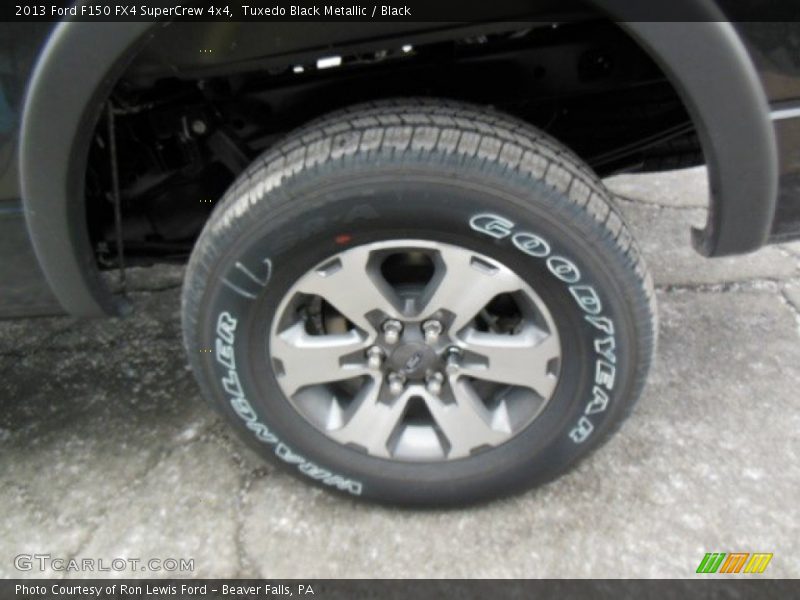 Tuxedo Black Metallic / Black 2013 Ford F150 FX4 SuperCrew 4x4