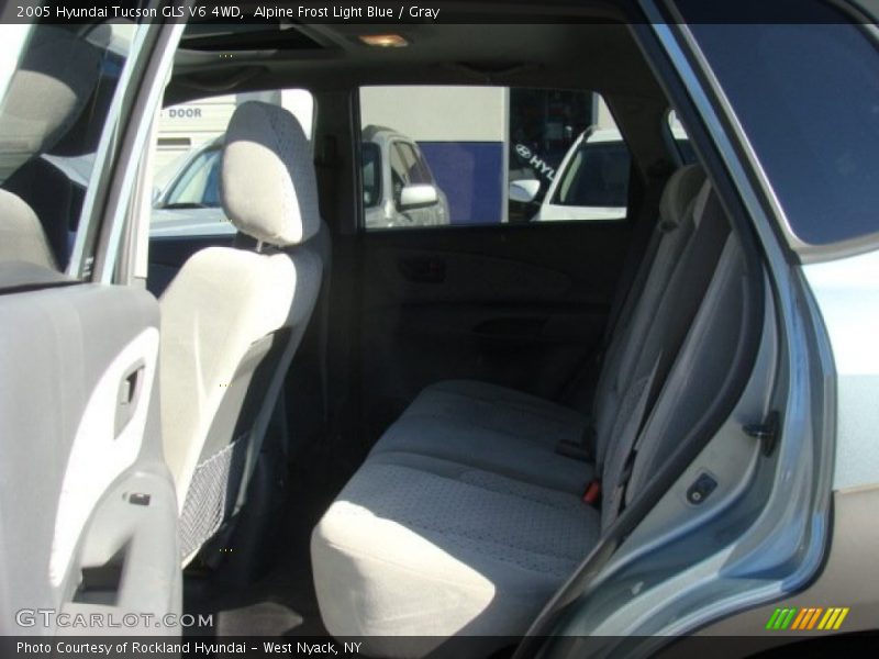 Alpine Frost Light Blue / Gray 2005 Hyundai Tucson GLS V6 4WD