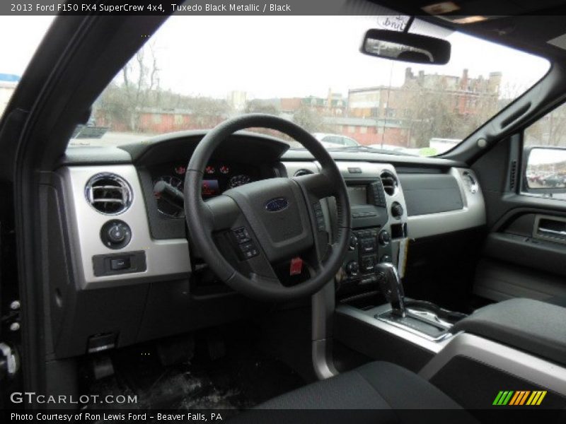 Tuxedo Black Metallic / Black 2013 Ford F150 FX4 SuperCrew 4x4