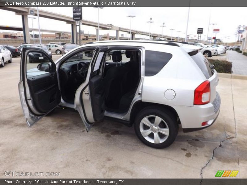 Bright Silver Metallic / Dark Slate Gray 2011 Jeep Compass 2.0 Latitude