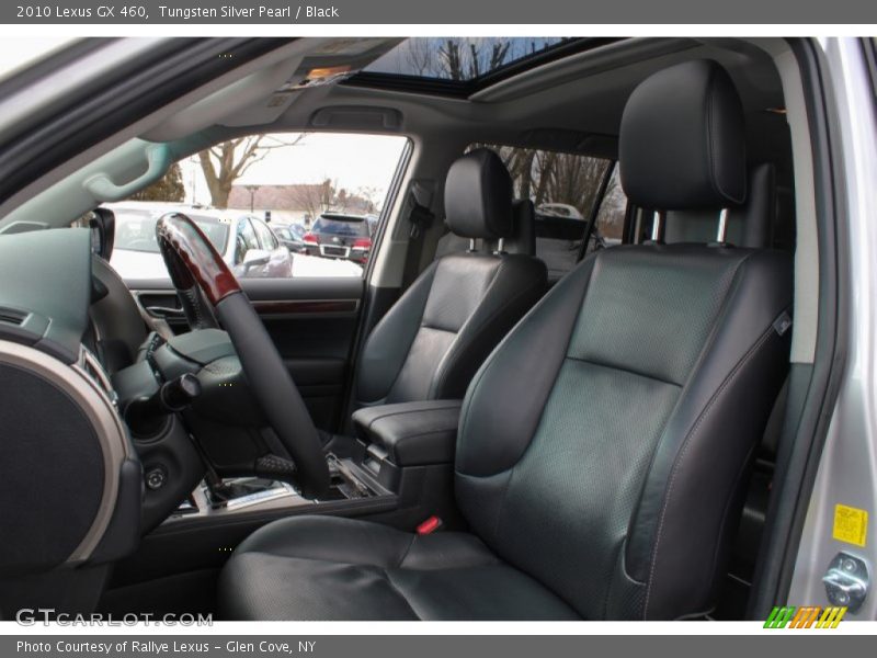 Tungsten Silver Pearl / Black 2010 Lexus GX 460