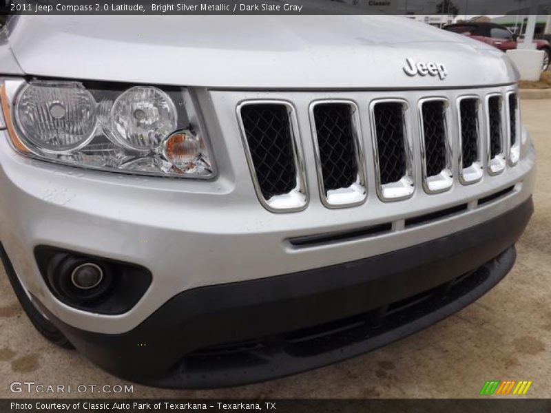 Bright Silver Metallic / Dark Slate Gray 2011 Jeep Compass 2.0 Latitude