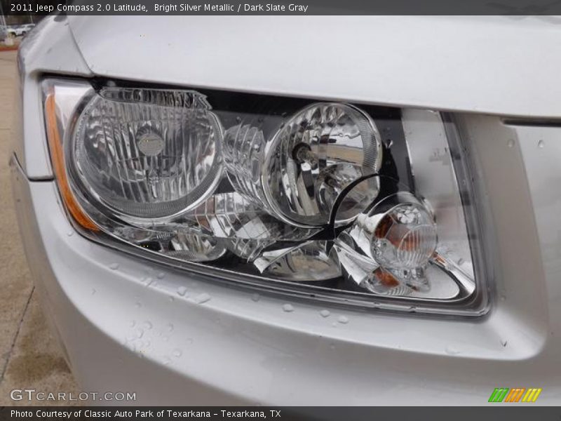 Bright Silver Metallic / Dark Slate Gray 2011 Jeep Compass 2.0 Latitude