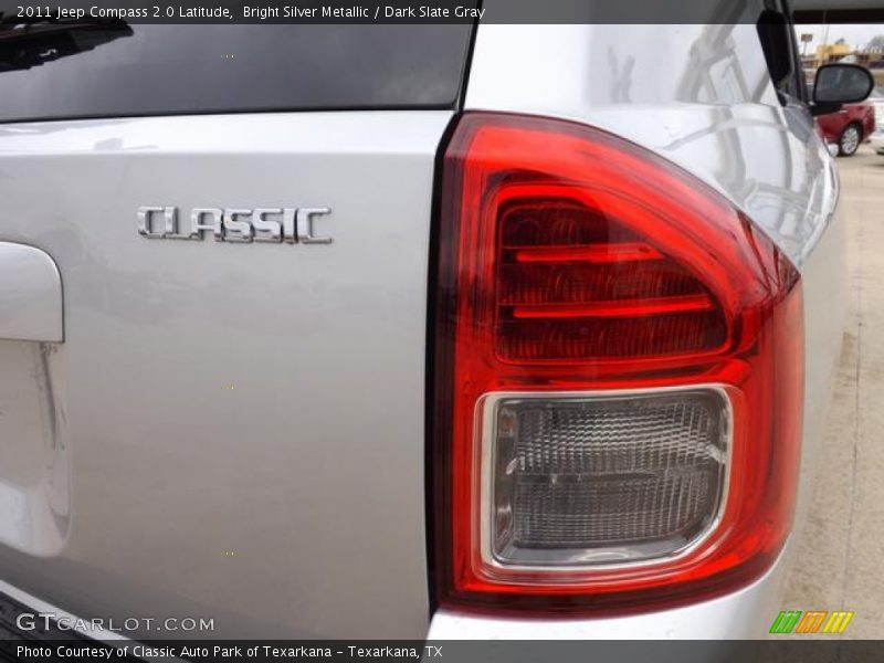 Bright Silver Metallic / Dark Slate Gray 2011 Jeep Compass 2.0 Latitude
