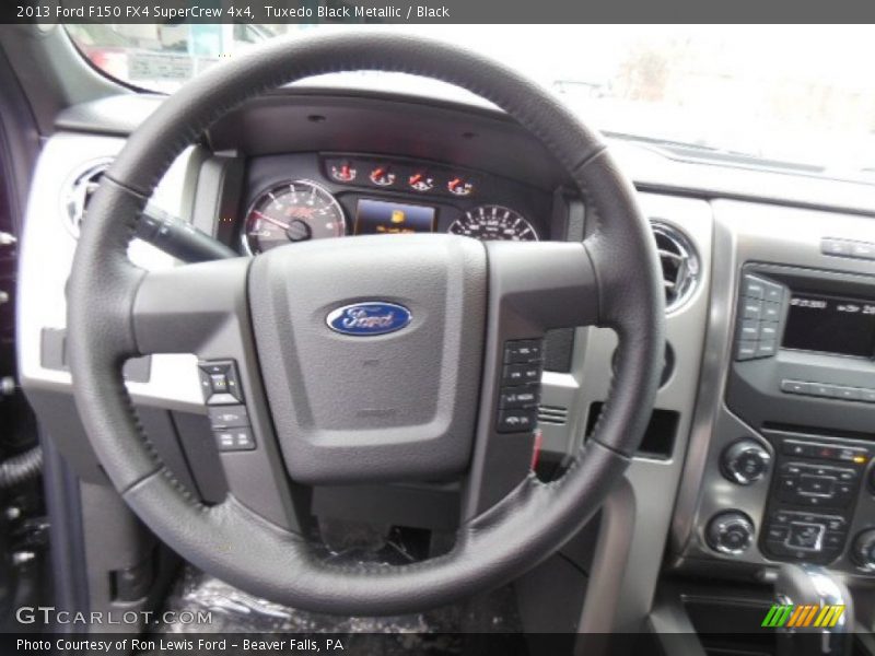 Tuxedo Black Metallic / Black 2013 Ford F150 FX4 SuperCrew 4x4