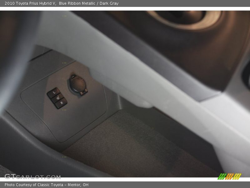 Blue Ribbon Metallic / Dark Gray 2010 Toyota Prius Hybrid V