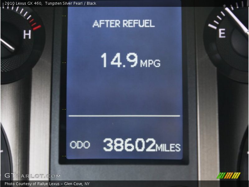Tungsten Silver Pearl / Black 2010 Lexus GX 460