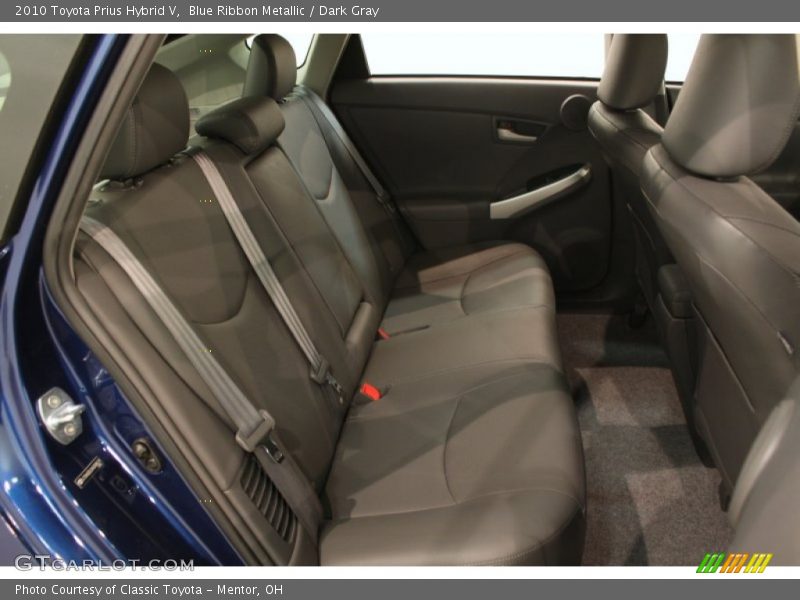 Rear Seat of 2010 Prius Hybrid V