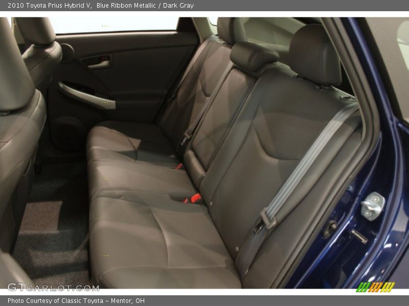 Blue Ribbon Metallic / Dark Gray 2010 Toyota Prius Hybrid V