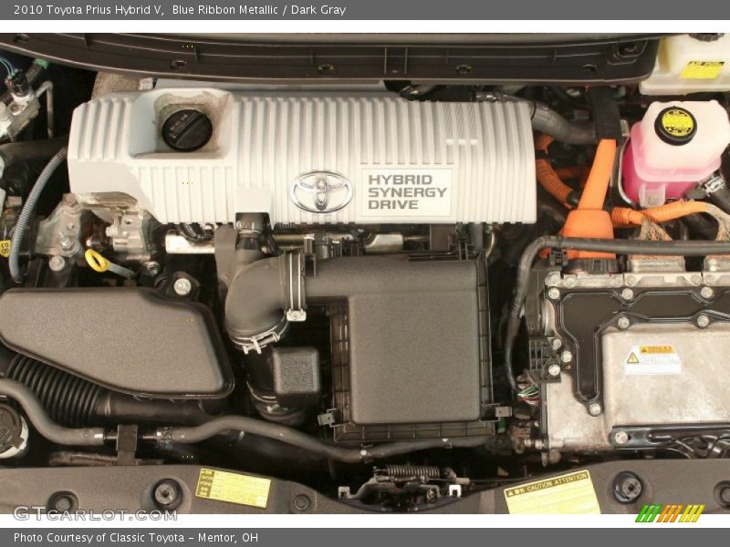  2010 Prius Hybrid V Engine - 1.8 Liter DOHC 16-Valve VVT-i 4 Cylinder Gasoline/Electric Hybrid